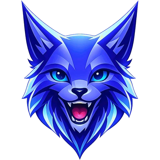 Onyx, the blue and violet LynxTrades AI assistant